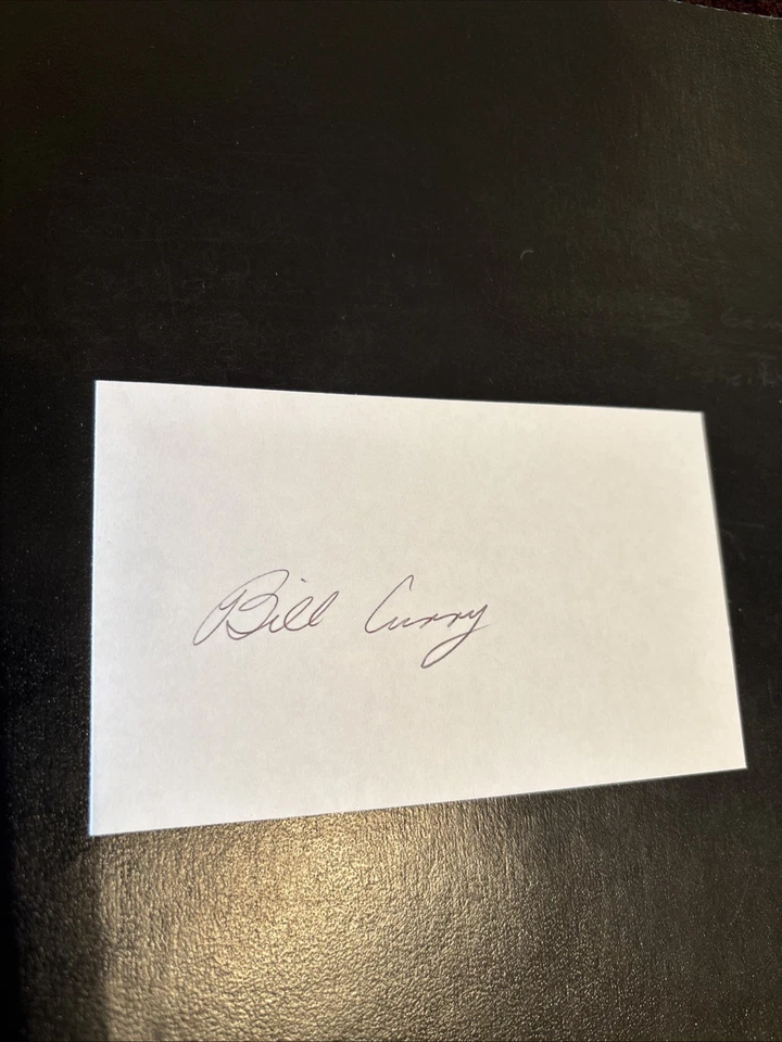 Bill Curry (GA Tech’64 All-Amer.) ‘65 Packers,2X SB & 3X NFL Champ,Col. HdC ESPN - Image 1 of 1