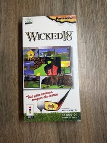 BRAND NEW SEALED - Panasonic 3DO &ldquo;Wicked 18" FZ-SM0104 Software 1994!