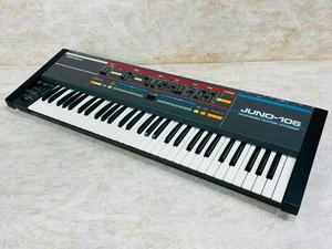 Roland JUNO-106 Programmable Polyphonic Synthesizer Vintage 1980s [Serviced] - Picture 1 of 11