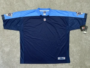Camiseta del equipo Tennessee Titans para hombre XXXL grande alta azul NFL Pro Line en blanco - nueva - Imagen 1 de 11