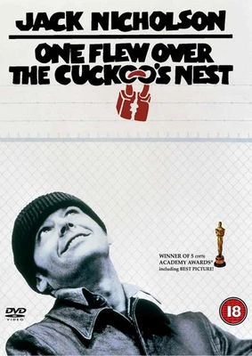 One Flew Over the Cuckoo's Nest DVD (2000) Jack Nicholson, Forman (DIR) cert 18 - Image 1 of 2