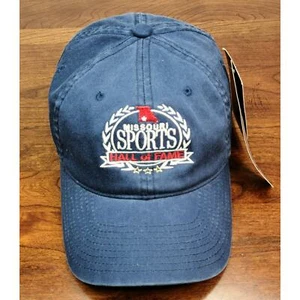 Flexfit Gear For Sports Missouri Sports Hall of Fame Navy Blue Hat Cap NEW - Picture 1 of 9