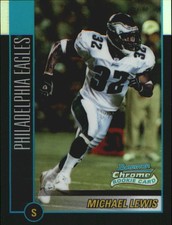 2002 Bowman Chrome Refractors #177 Michael Lewis/500