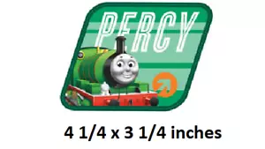 Decalcomania da parete motore verde Percy n. 6 Thomas & Friends adesivo treno peel stick arte - Foto 1 di 1