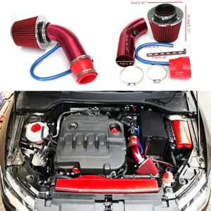 Car Cold Air Intake Filter Induction Pipe Power Flow Hose Kit System Accessories - Picture 1 of 10