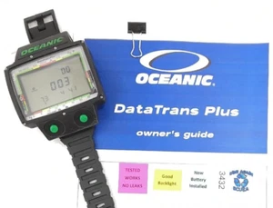 Oceanic DataTrans Plus Inalámbrico Nitrox Buceo Computadora Datos Trans Hostera - Imagen 1 de 15