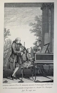 Wolfgang Amadeus Mozart - Leopold Mozart - Maria Anna Mozart - Nannerls - Musik - Bild 1 von 4