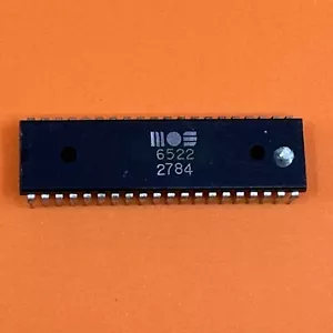 MOS 6522 Via Ic For Commodore VIC-20 / 1541 Disk Drive Genuine Part Working - Bild 1 von 1