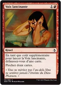 MTG Magic AKH - (x4) Tormenting Voice/Voix lancinante, French/VF - Picture 1 of 1