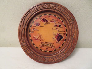 Vintage Hawaiian Islands Souvenir Plate Rainbow Craft 1994 - Picture 1 of 5