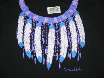 CAMISETA NUEVA DE COLECCIÓN AÑOS 90 Talla M ONEITA HECHA EN EE. UU. ATRAPASUEÑOS ARTE SUROESTE Foto 1 de 4