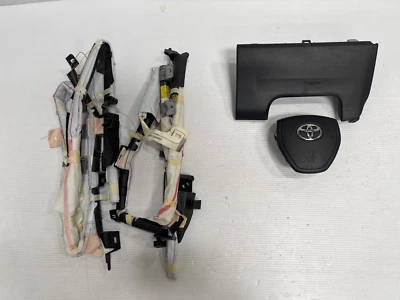 2014-2015-2016 TOYOTA COROLLA WHEEL, KNEE, LEFT & RIGHT ROOF AIRBAG OEM - Imagem 1 de 4