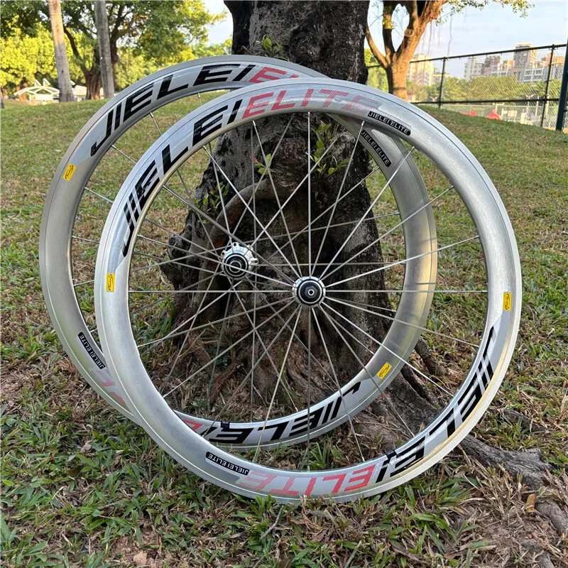 700C Road Bicycle Wheelset V/C/Disc Brake Quick Release Thru Axle Bike Wheels - Image 1 of 4