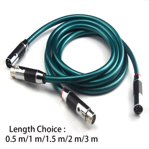 Cable HI-End Hifi XLR cable de audio OCC puro con fibra de carbono grado enchufable XLR - Imagen 1 de 14