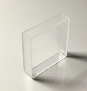 Customized Glass Large Cuvette,OD=55mmX54mmX29mm,Thickness 2mm, Light Path 25mm - Picture 1 of 1