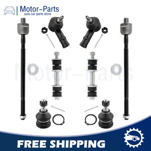 8pc Front Sway Bar Tie Rods Ball Joints Kit for 1995-1999 Hyundai Accent