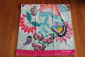 VERA BRADLEY 12329-N33 MINT FLOWERS Flower Summer Swim Bath BEACH TOWEL 33 x 66 - Picture 1 of 2