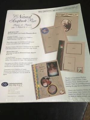 Creative Memories 8.5x11 Natural Pages - Image 1 of 3
