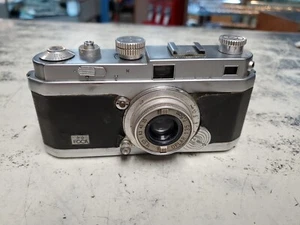 OPL FOCA STANDARD 35MM CAMERA MODEL 1 ?? RARE CHROME BAND W/ OPLAR 35MM 3.5 LENS - Picture 1 of 14