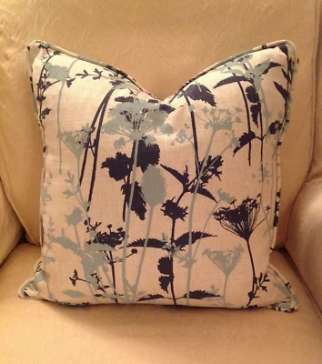 Harlequin 'Nettles' Linen Blend Cushion Cover. - Image 1 of 2