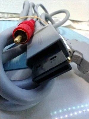 Nintendo Wii hardware S Terminal Cable Genuine - Image 1 of 4