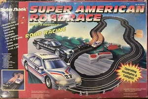 Vintage Super American Road Race Slotcar Set Camaro/Thunderbird 60-2407 D4 - Bild 1 von 12