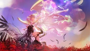 Anime Kaname Madoka Akemi Homura Mahou Shoujo Magica rot Spielmatte - Bild 1 von 1