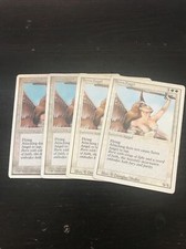 Serra Angel X4 Magic cards MTG