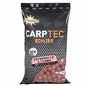 (11,39€/1kg) Dynamite Baits Carptec Strawberry&Creme 20mm 900g Boilies - Bild 1 von 1
