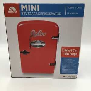 Igloo Mini Beverage Refrigerator New Open Box - Holds 6 cans RRR