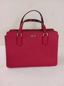 Kate Spade New York Women's Medium Satchel Bag - Red Currant - Picture 1 of 8