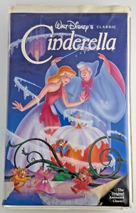Cinderella Disney's The Classics VHS Tape in Clamshell 410 Used Rough Condition - Picture 1 of 8