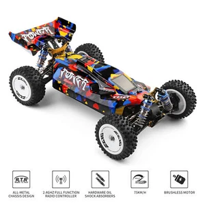 WLtoys 124007 RC Car 75km/H 1:12 Remote Control Car For Kids Adults Gifts - Picture 1 of 12