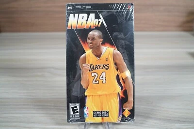 NBA 07 Demo Disc Sony PSP - Not For Resale Kobe Bryant On Cover - Image 1 of 2