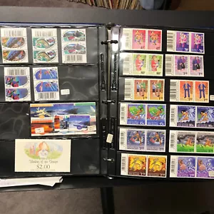 NEW ZEALAND 1990s Stamp / FDC / Souvenir Collection In Blue Fleetwood Binder - Picture 1 of 24
