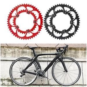 Corona per bici da corsa in lega di alluminio 110mm BCD 34T 50T per 8-11 - Foto 1 di 14