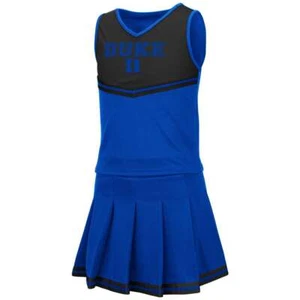 Duke Blue Devils Youth Girls Colosseum Pinky Cheer Dress Set - Picture 1 of 1