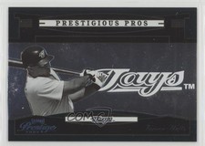 2005 Playoff Prestige Prestigious Pros Green /350 Vernon Wells #PP-26