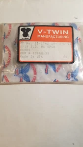 V-Twin Manufacturing 23-1742 Harley Davidson Chrome Master Cylinder Spacer Qty 1 - Foto 1 di 2