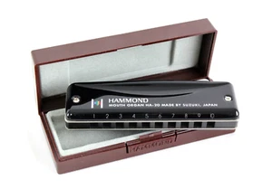 Suzuki Harmonica Promaster Hammond HA-20 Professional 10-Hole Diatonic F/S JAPAN - Picture 1 of 3