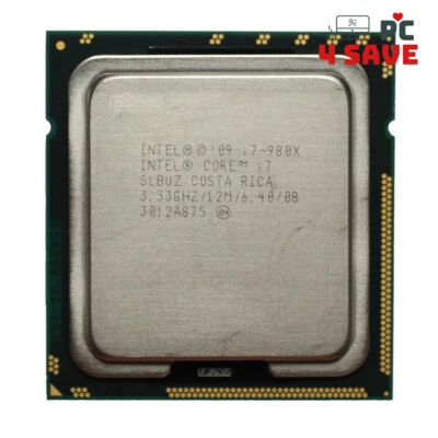 Intel Core i7-980X SLBUZ 3,33GHz 6 Core 12MB LGA 1366 Desktop Prozessor CPU 130W - Bild 1 von 2