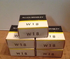 Allen-Bradley W18 OVERLOAD HEATING ELEMENT LOT OF 5 - Picture 1 of 1
