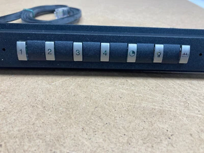 Control panel 9007K for Gutmann hoods original Gutmann spare part 7 buttons - Image 1 of 2