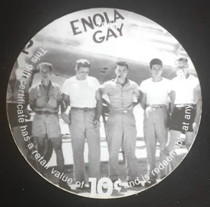 KL# M244 ENOLA GAY, Bombed Hiroshima 5A10 AAFES Pog 2004 A.U - Picture 1 of 2