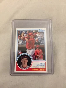 2018 Topps On Demand Mini Rhys Hoskins SP RC Very RARE!! - Picture 1 of 2