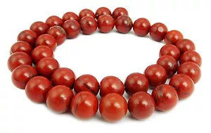 😏 Roter Jaspis Breckzienjaspis Kugeln ca. 4, 6, 8 & 10 mm Perlen Strang 😉 - Bild 1 von 5