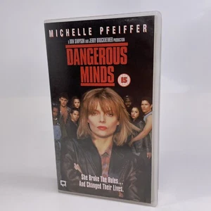 Dangerous Minds (VHS, 1995) Clam Shell, Michelle Pfeiffer, George Dzundza - Picture 1 of 9