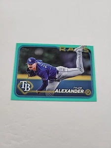 2024 Topps Update Tyler Alexander Aqua Us235 - Picture 1 of 2