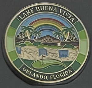 DISNEY WORLD SHADES OF GREEN RESORT LAKE BUENA VISTA 1.75" CHALLENGE COIN - Picture 1 of 3
