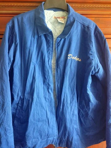 Brooklyn Dodgers Full Zip 100% Cotton Jacket Cover